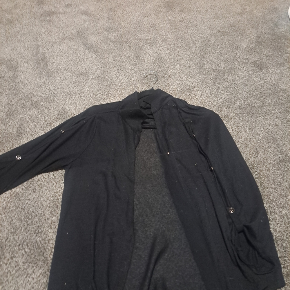 Black Sheer Blouse